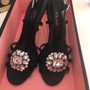 Nina heels worn once. Have original box
